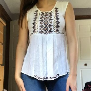 Boho Flowy Tank